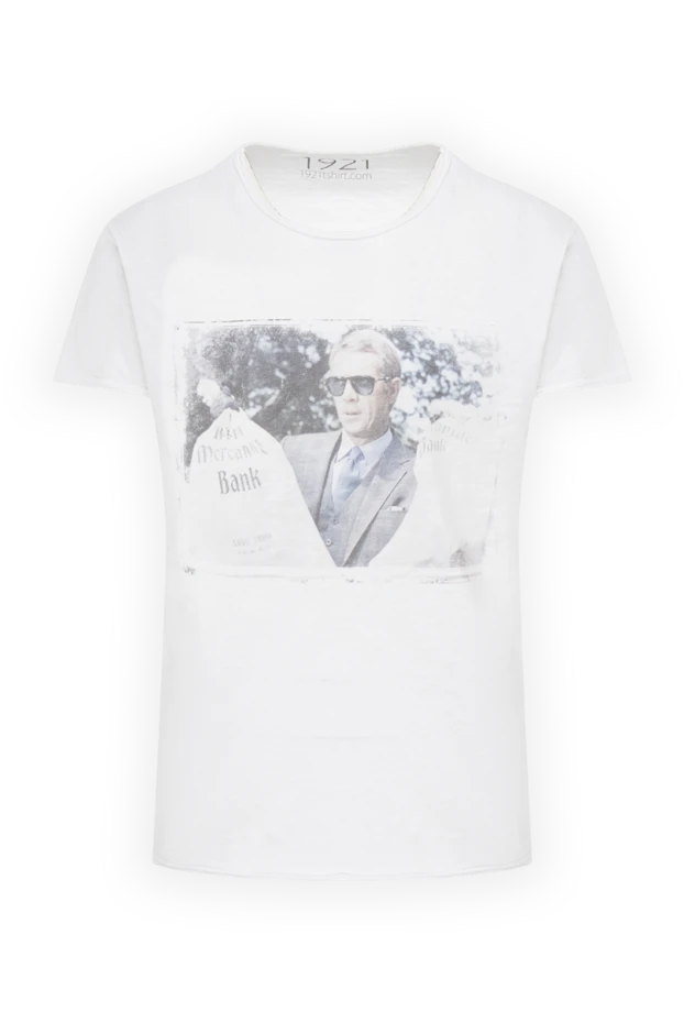 1921 T-Shirt man white cotton t-shirt for men 142689 - photo 1