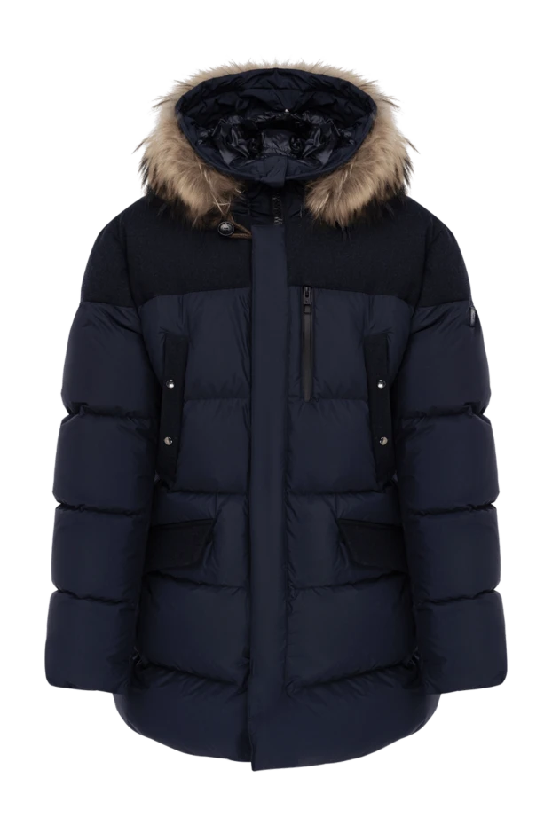 Montecore man men's down jacket made of polyamide blue buy with prices and photos 142821 - photo 1