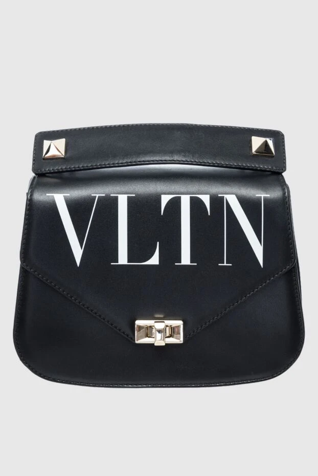 Valentino жіночі сумка зі шкіри чорна жіноча купити фото з цінами 142908 - фото 1