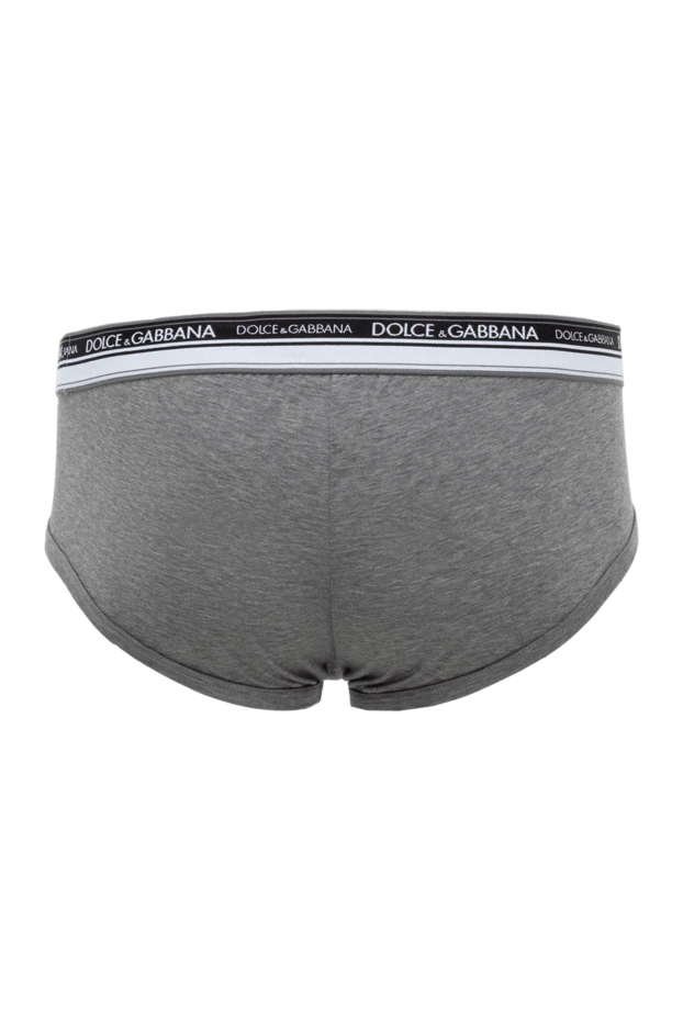 Dolce & Gabbana man men's gray cotton briefs buy with prices and photos 143067 - photo 2
