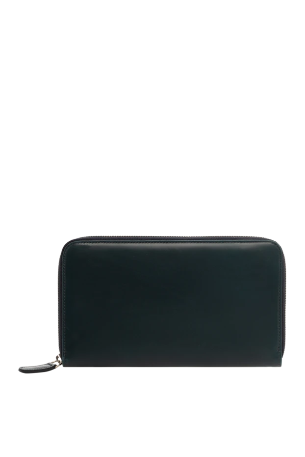Cesare di Napoli man black men's clutch bag made of genuine leather buy with prices and photos 143114 - photo 1