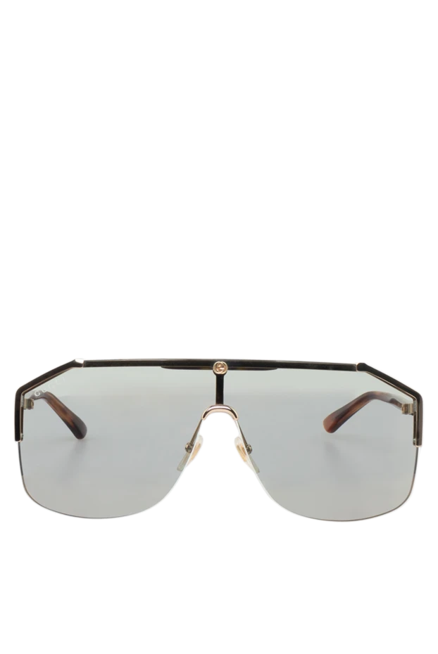 Gucci чоловічі окуляри для захисту від сонця з металу та пластику сірі чоловічі купити фото з цінами 143167 - фото 1