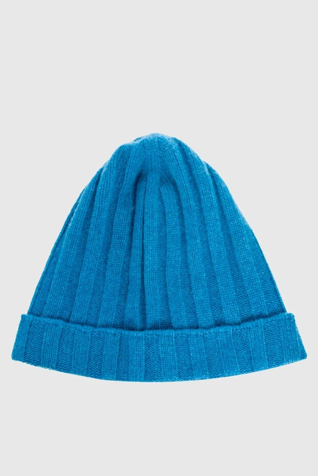 Bilancioni man blue cashmere hat for men 143209 - photo 1