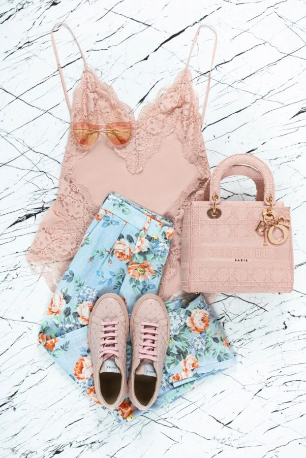 Zimmermann blue linen pants for women 143233 - photo 2