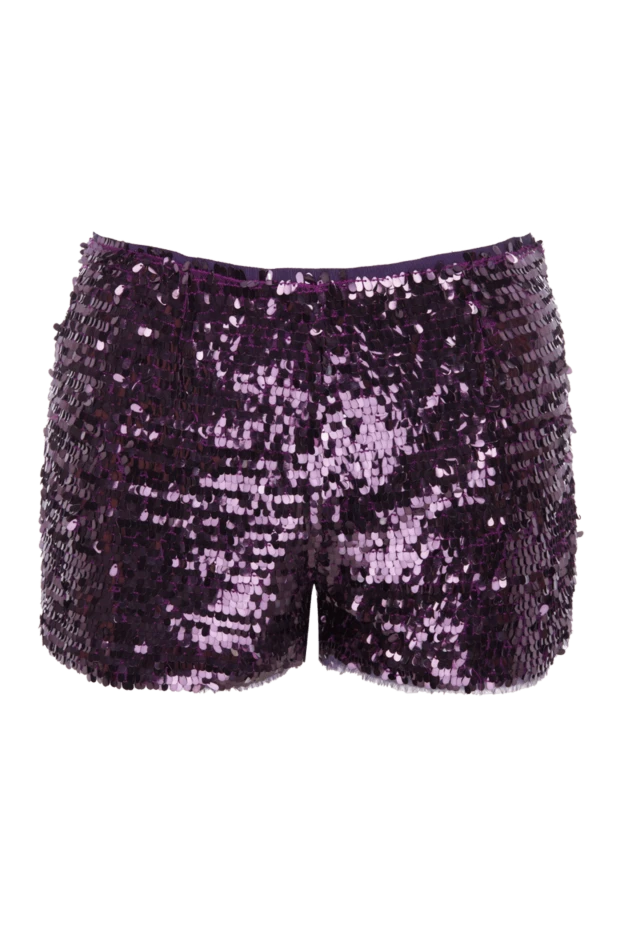 Tom Ford женские шорты из шелка фиолетовые женские купить с ценами и фото 143332 - фото 1