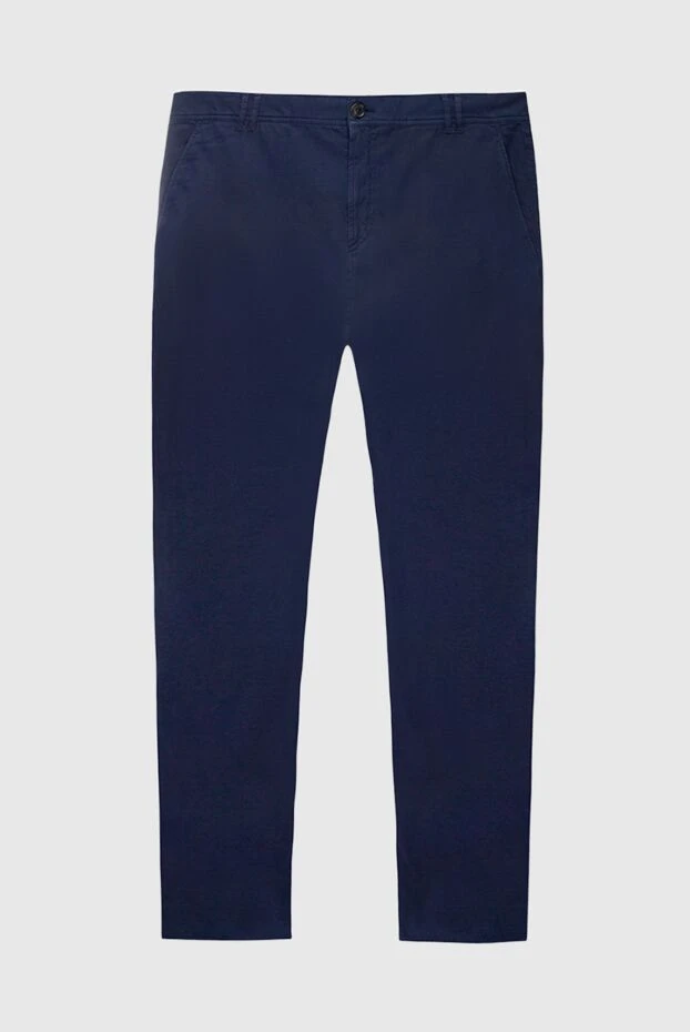 Brunello Cucinelli dark blue cotton trousers 195757 - photo 1