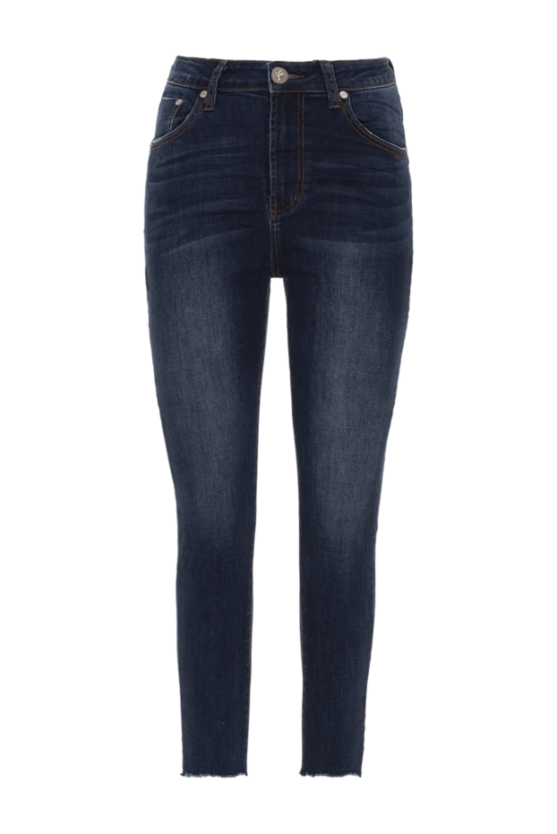 One Teaspoon женские джинсы из хлопка синие женские купить с ценами и фото 143522 - фото 1