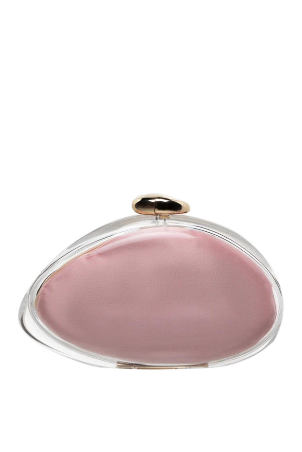 Benedetta Bruzziches woman pink plexiglass bag for women buy with prices and photos 143539 - photo 1