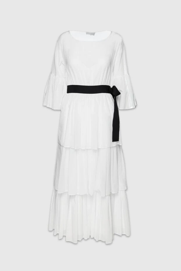 Rochas white cotton dress for women 143553 - photo 1