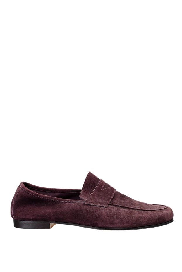 Andrea Ventura man burgundy suede loafers for men buy with prices and photos 143578 - photo 1