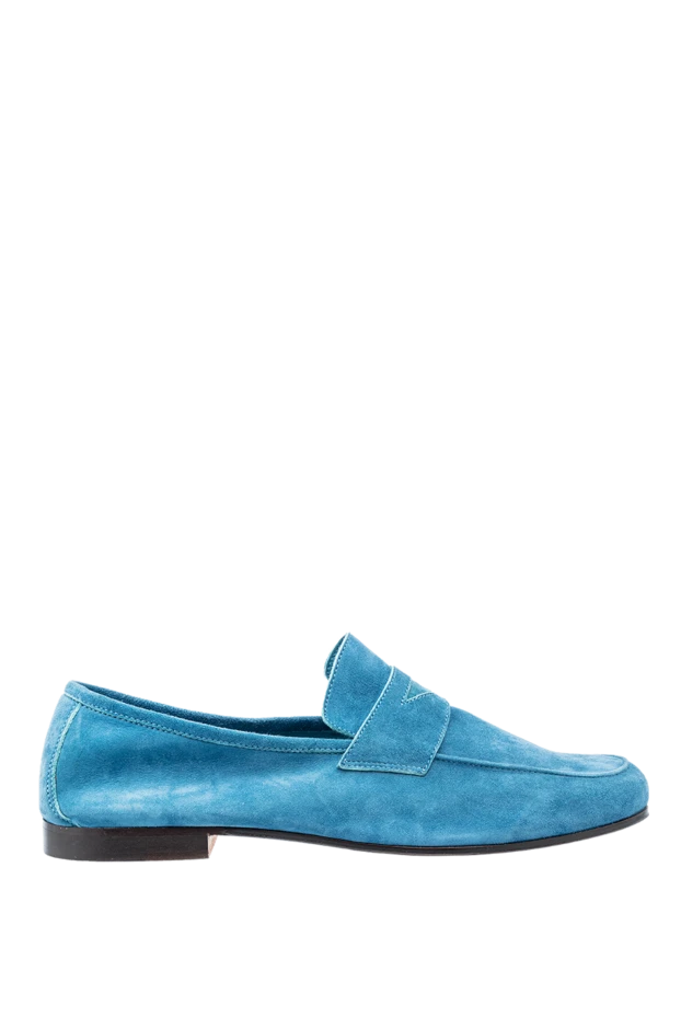 Andrea Ventura man blue leather loafers for men buy with prices and photos 143582 - photo 1