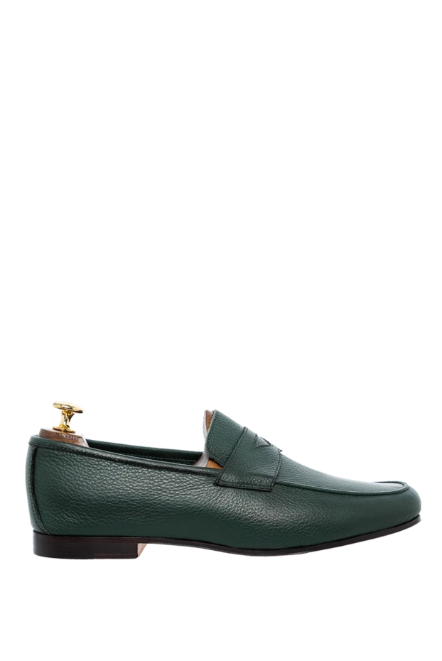 Andrea Ventura man green leather loafers for men buy with prices and photos 143589 - photo 1