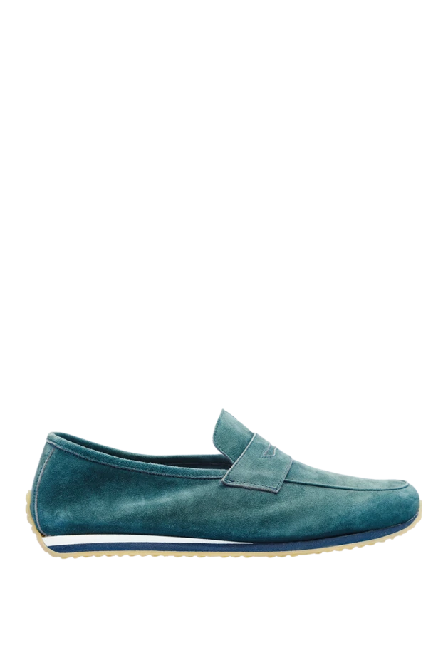 Andrea Ventura man green suede drivers for men buy with prices and photos 143604 - photo 1