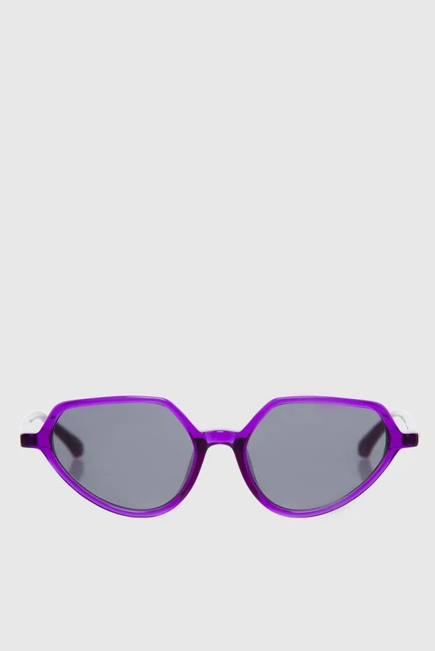 Dries Van Noten очки фиолетовые женские в форме \