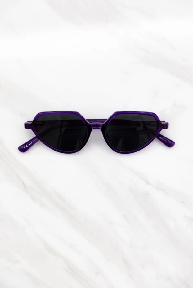 Очки фиолетовые женские в форме \