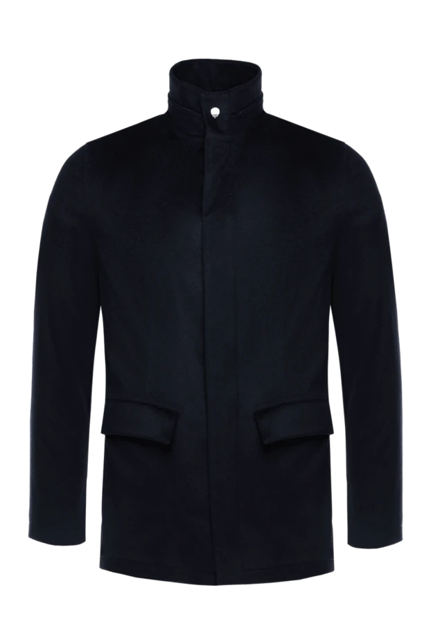 Kired мужские куртка на меху из кашемира синяя мужская купить с ценами и фото 143787 - фото 1