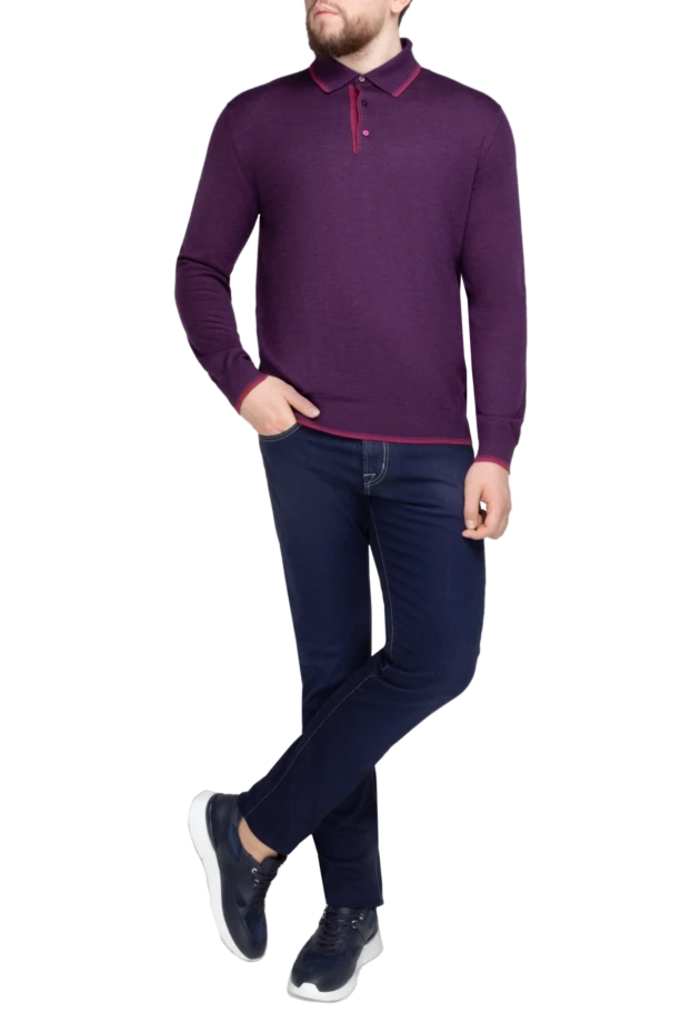 Tramarossa blue cotton and polyester jeans for men 196486 - photo 2
