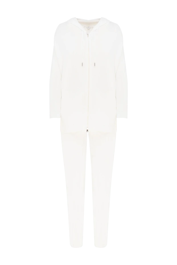 Panicale woman white women's walking suit made of viscose and elastane 143857 - photo 1