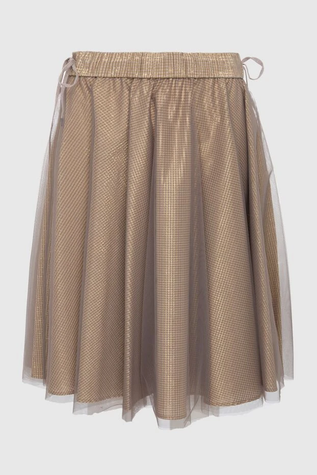 Peserico женские юбка коричневая женская купить с ценами и фото 143886 - фото 1