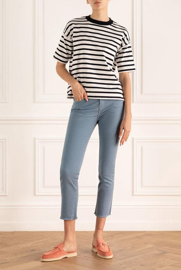 Max&Moi woman blue cotton jeans for women buy with prices and photos 143936 - photo 2