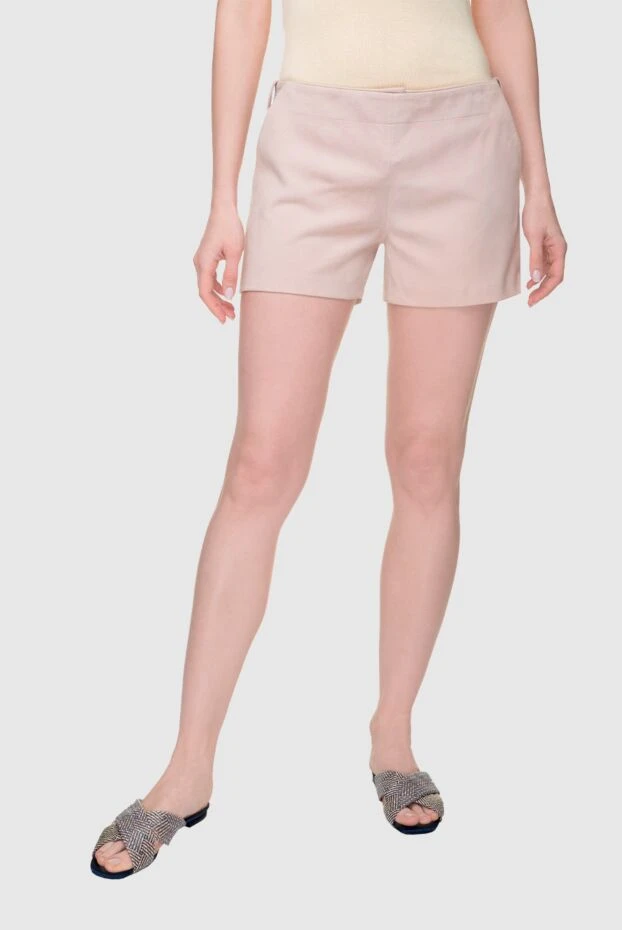 Max&Moi pink suede shorts for women 143948 - photo 3