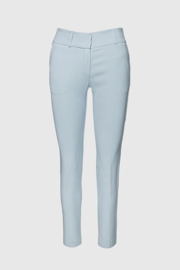 Max&Moi woman blue viscose and acetate trousers for women buy with prices and photos 143961 - photo 1