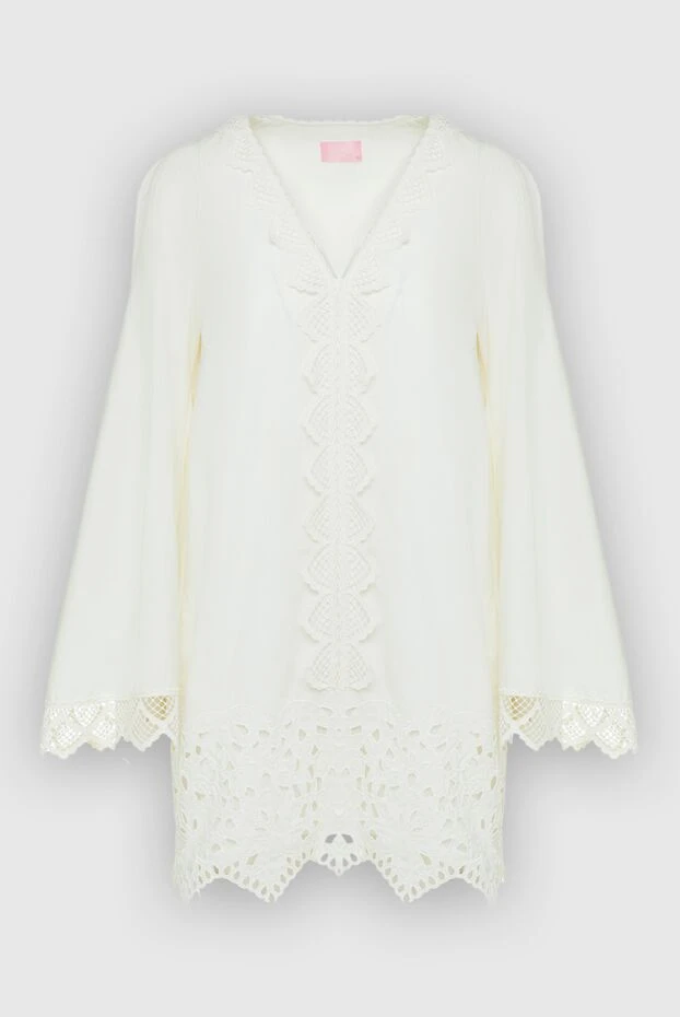 Giamba женские платье из хлопка белое женское купить с ценами и фото 144005 - фото 1