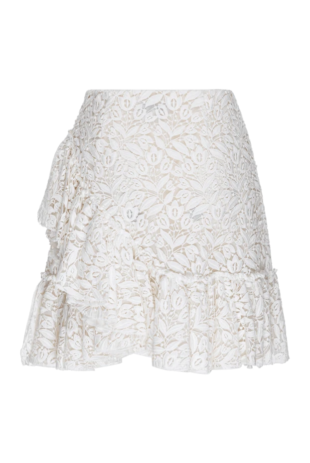 Giambattista Valli woman white cotton and polyester skirt for women 144012 - photo 1