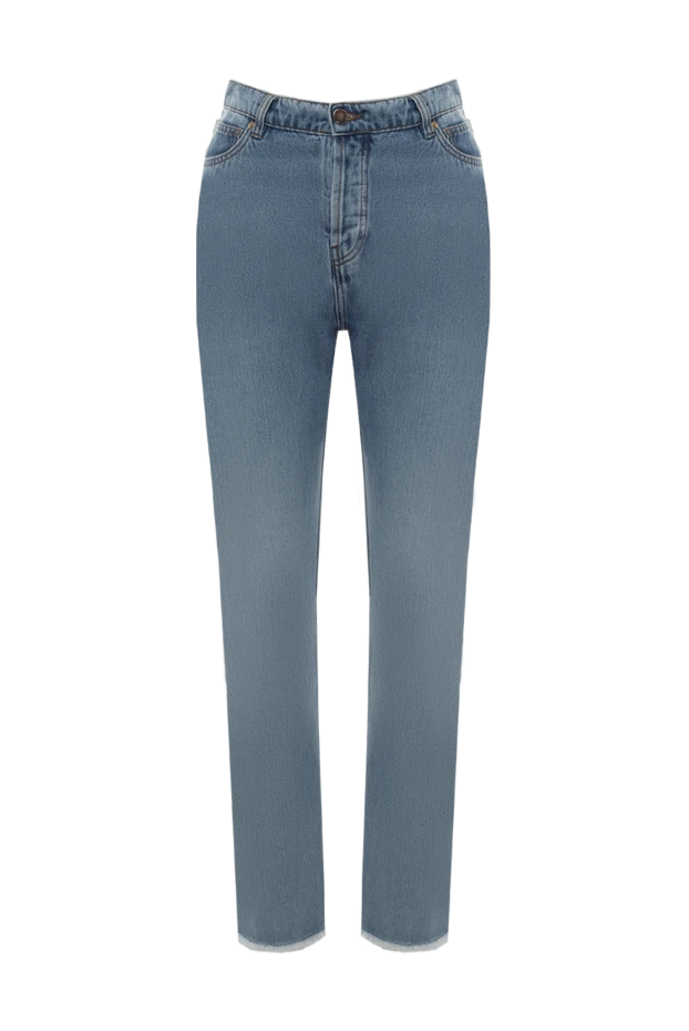 Alexandre Vauthier woman blue cotton jeans for women 144035 - photo 1