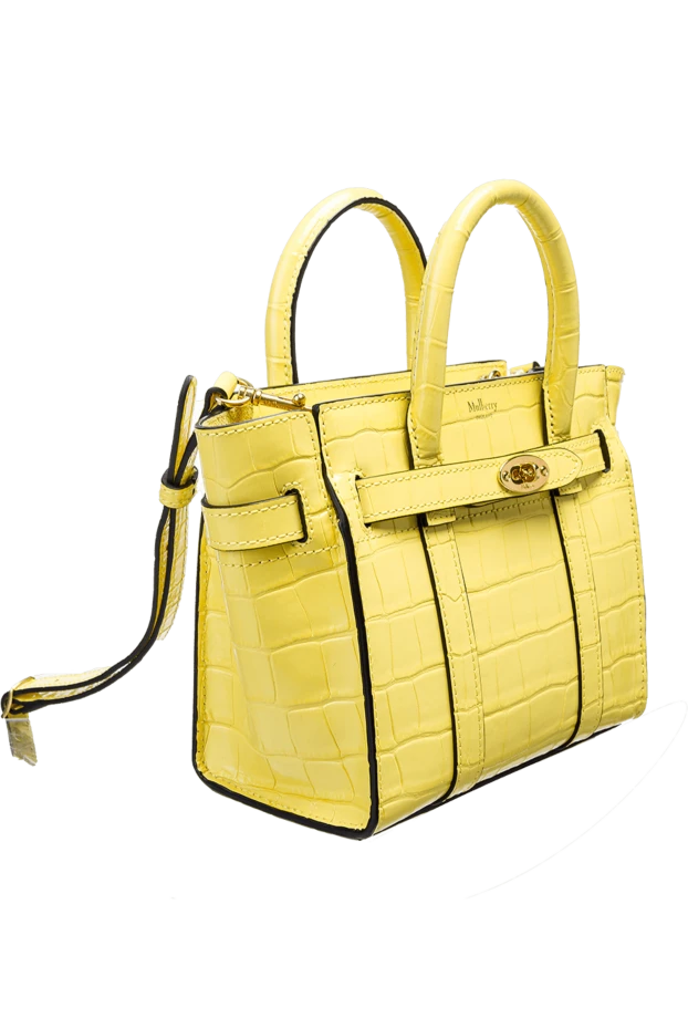 Mulberry woman yellow leather bag for women 144058 - photo 2