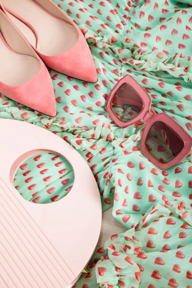 Nina Ricci classic women's pink suede shoes 144076 - photo 3