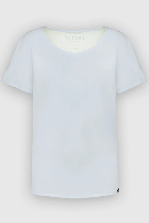 Ko Samui woman white silk t-shirt for women 144116 - photo 1