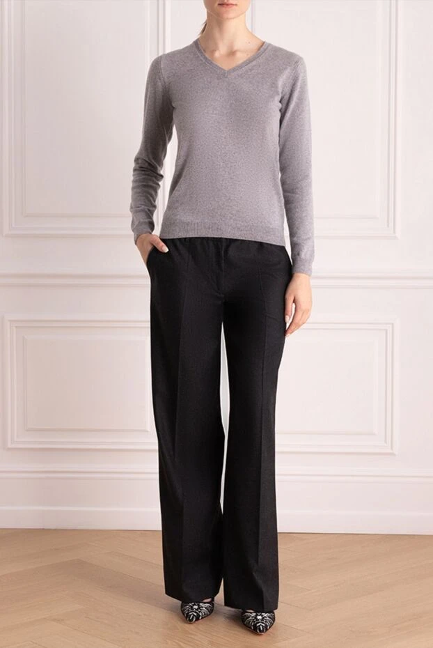 Casheart woman gray cashmere jumper for women buy with prices and photos 144121 - photo 2
