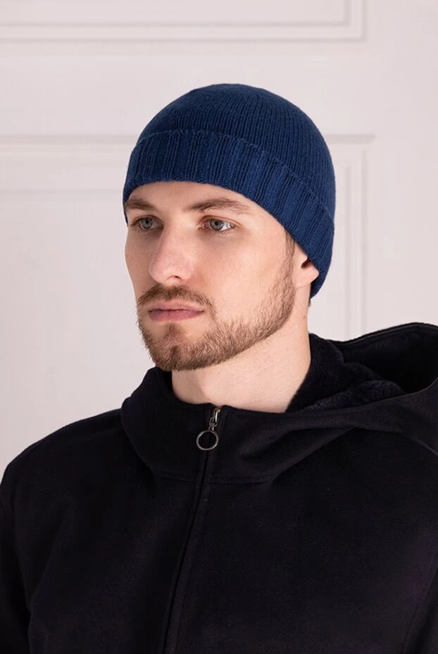 Casheart man cashmere hat blue for men 144144 - photo 2