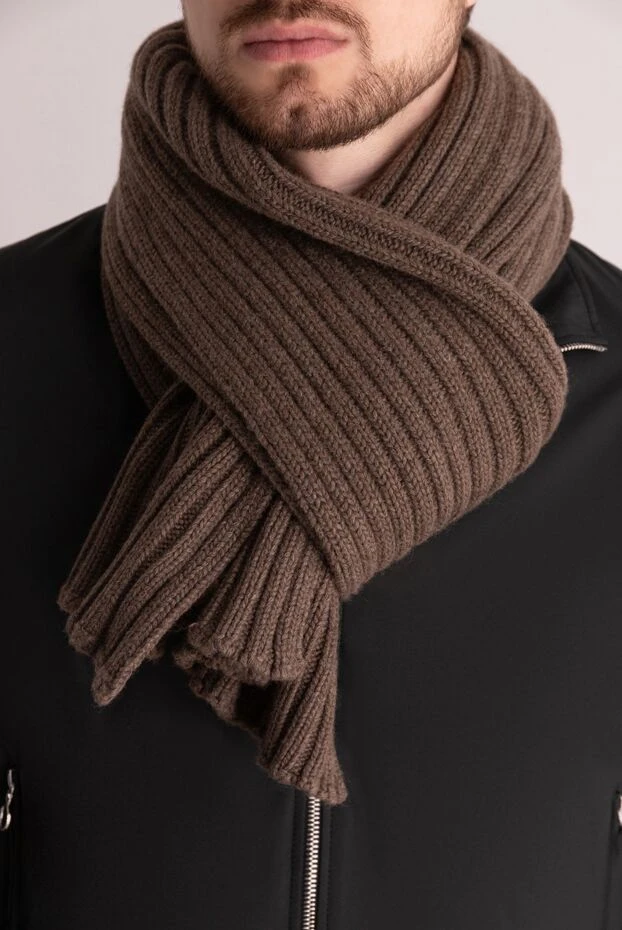 Casheart мужские шарф из кашемира коричневый мужской купить с ценами и фото 144161 - фото 2