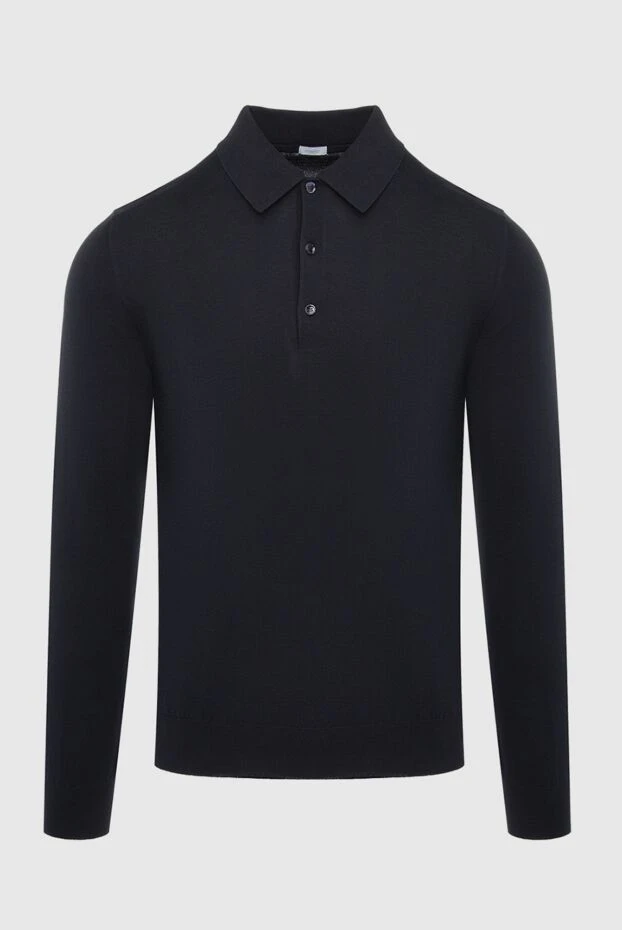 Malo man cotton long sleeve polo black for men buy with prices and photos 144180 - photo 1