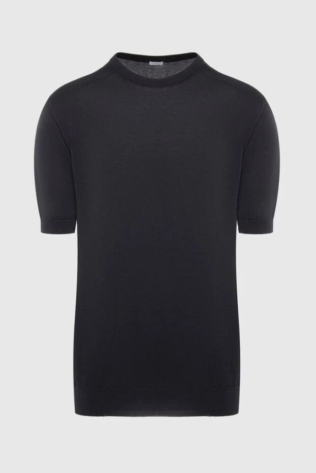 Malo man cotton short sleeve jumper black for men buy with prices and photos 144200 - photo 1