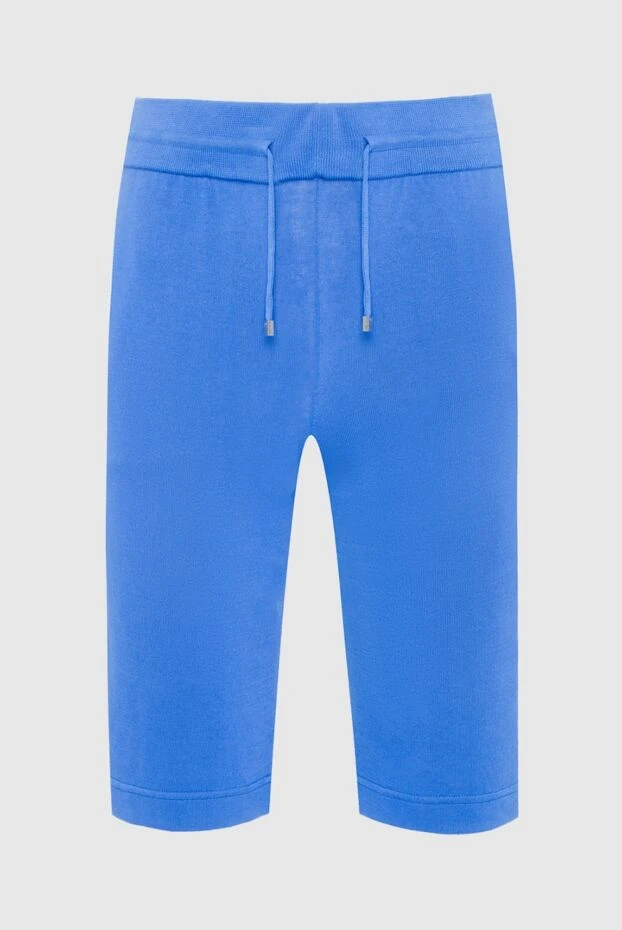 Malo мужские шорты из хлопка голубые мужские купить с ценами и фото 144204 - фото 1