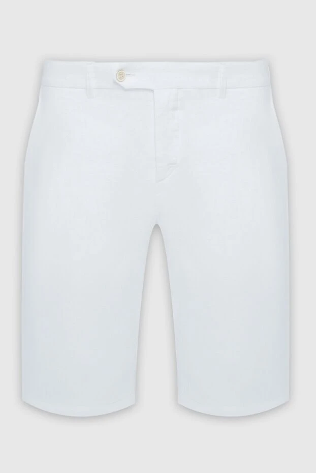 Malo мужские шорты из льна белые мужские купить с ценами и фото 144209 - фото 1