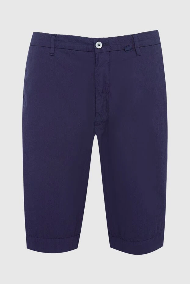 Malo мужские шорты из хлопка синие мужские купить с ценами и фото 144210 - фото 1
