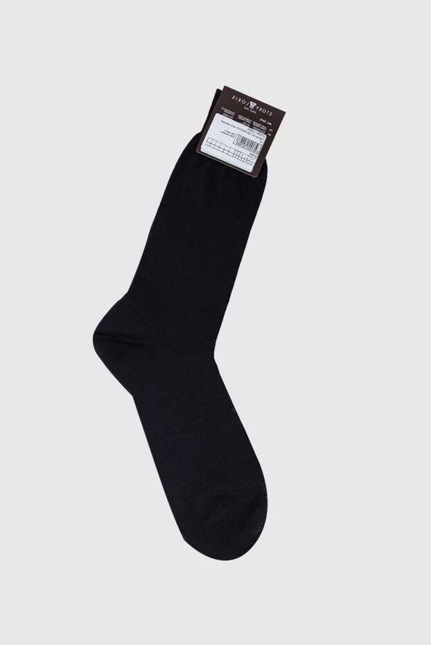 Story Loris man men's black wool and polyamide socks 144262 - photo 2