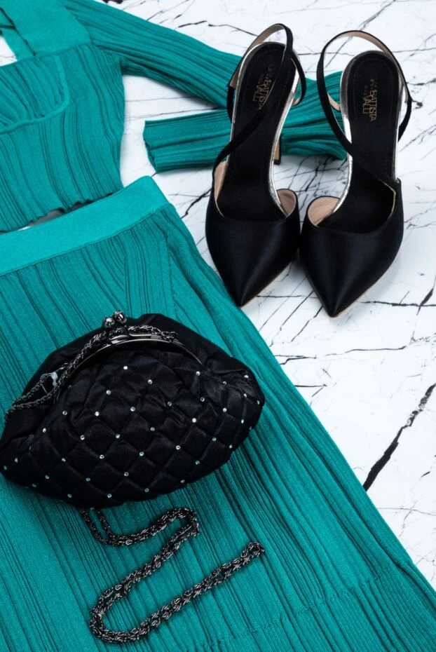 Giambattista Valli women's black sandals with high heels 144337 - photo 3