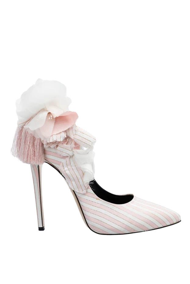 Aleksander Siradekian woman pink cotton and silk shoes for women 144363 - photo 1