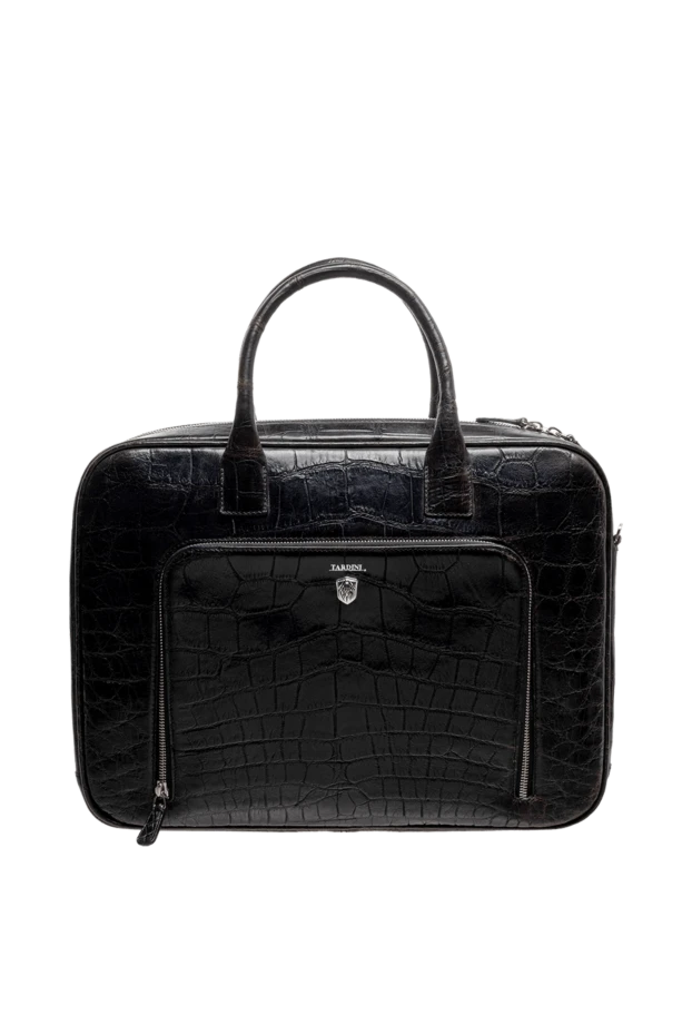 Tardini black leather briefcase for men 144387 - photo 1