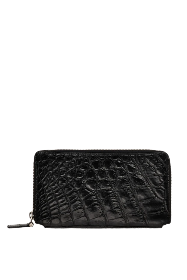 Tardini man men's black alligator leather clutch buy with prices and photos 144397 - photo 1