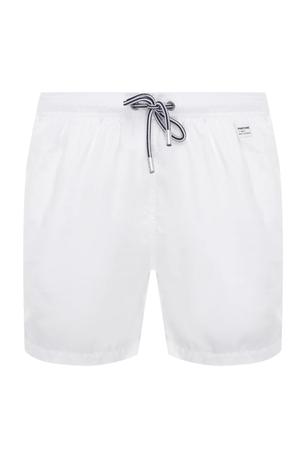 MC2 Saint Barth чоловічі шорти пляжні з поліестеру білі чоловічі купити фото з цінами 144417 - фото 1