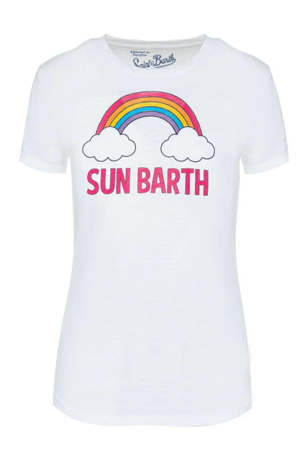 MC2 Saint Barth жіночі футболка з бавовни біла жіноча купити фото з цінами 144424 - фото 1