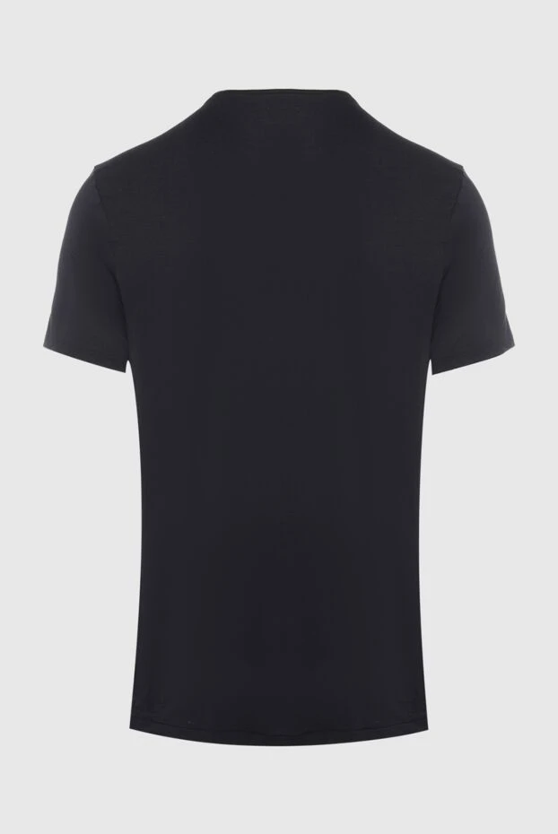 Derek Rose man t-shirt made of micromodal and elastane, black for men buy with prices and photos 144442 - photo 2