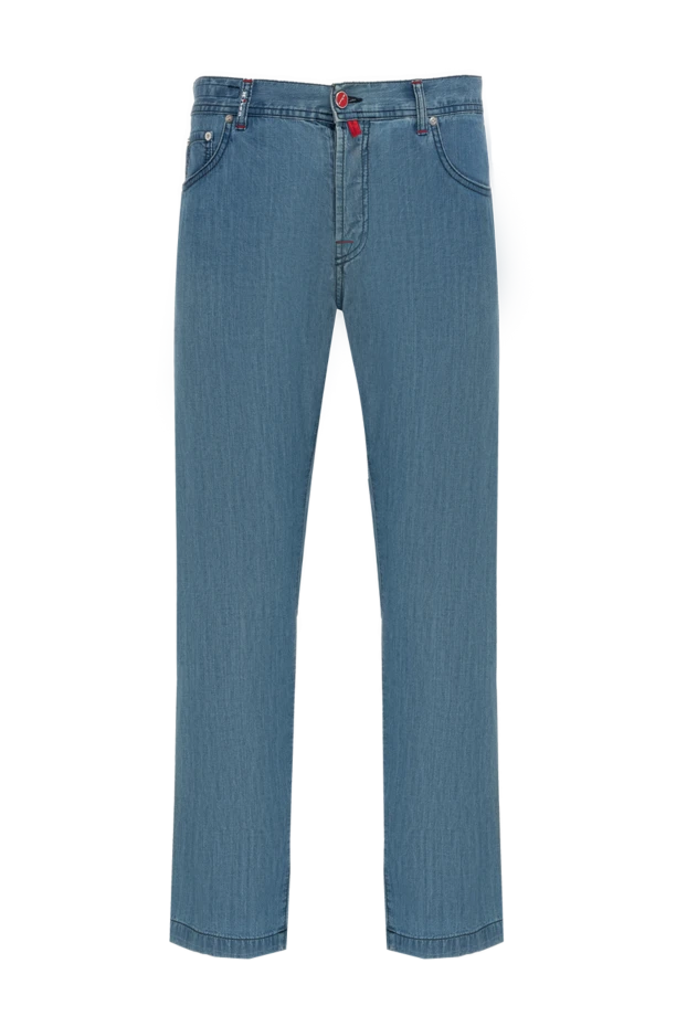 Kiton man blue cotton jeans for men buy with prices and photos 144525 - photo 1