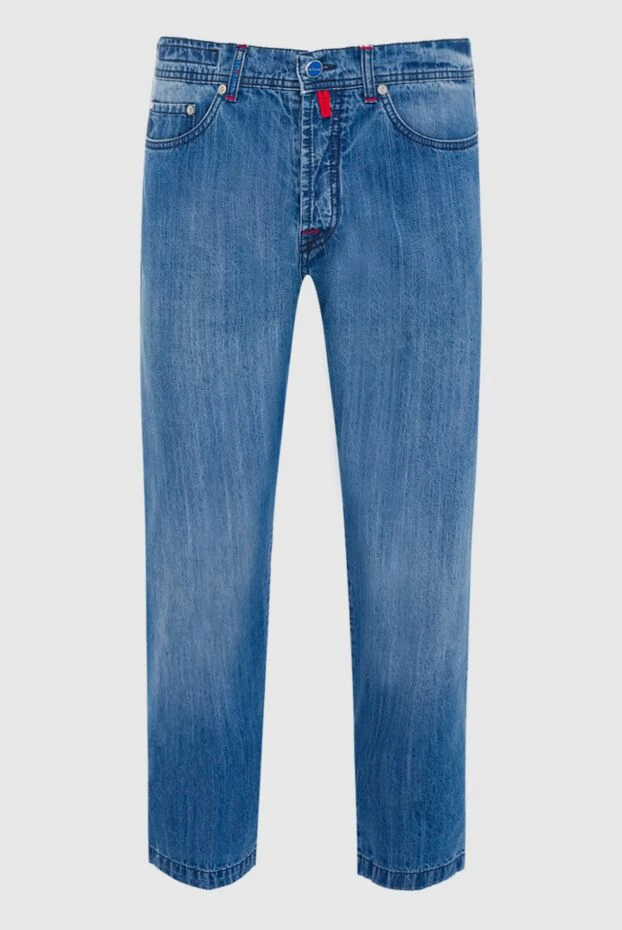 Kiton мужские джинсы из хлопка синие мужские купить с ценами и фото 144530 - фото 1